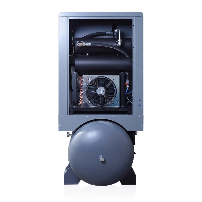 16bar High Pressure Laser Cutter Screw Air Compressor 15 hp Screw Air Compressor with Dryer