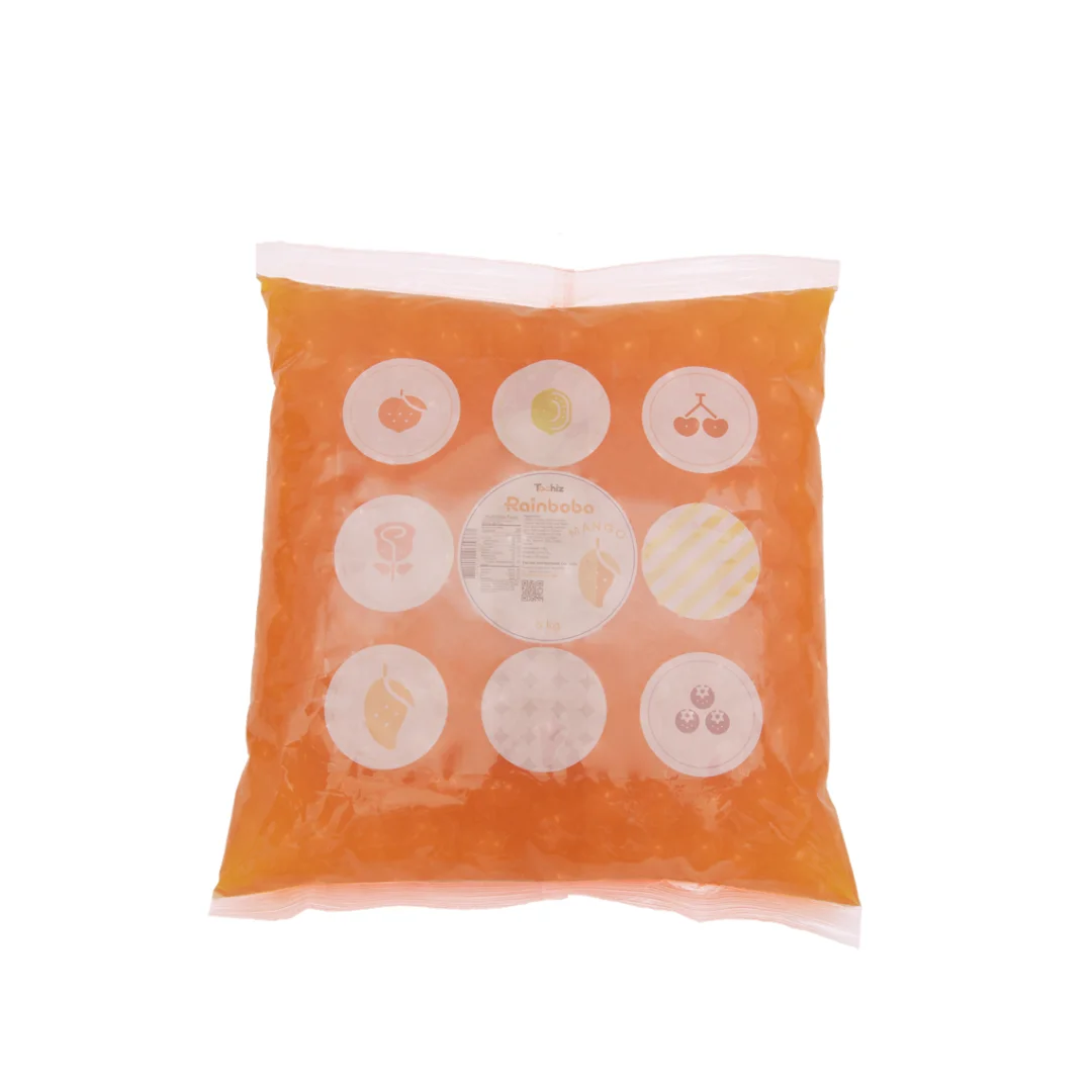 Пузырьковый Чай фруктовый сок шарики манго