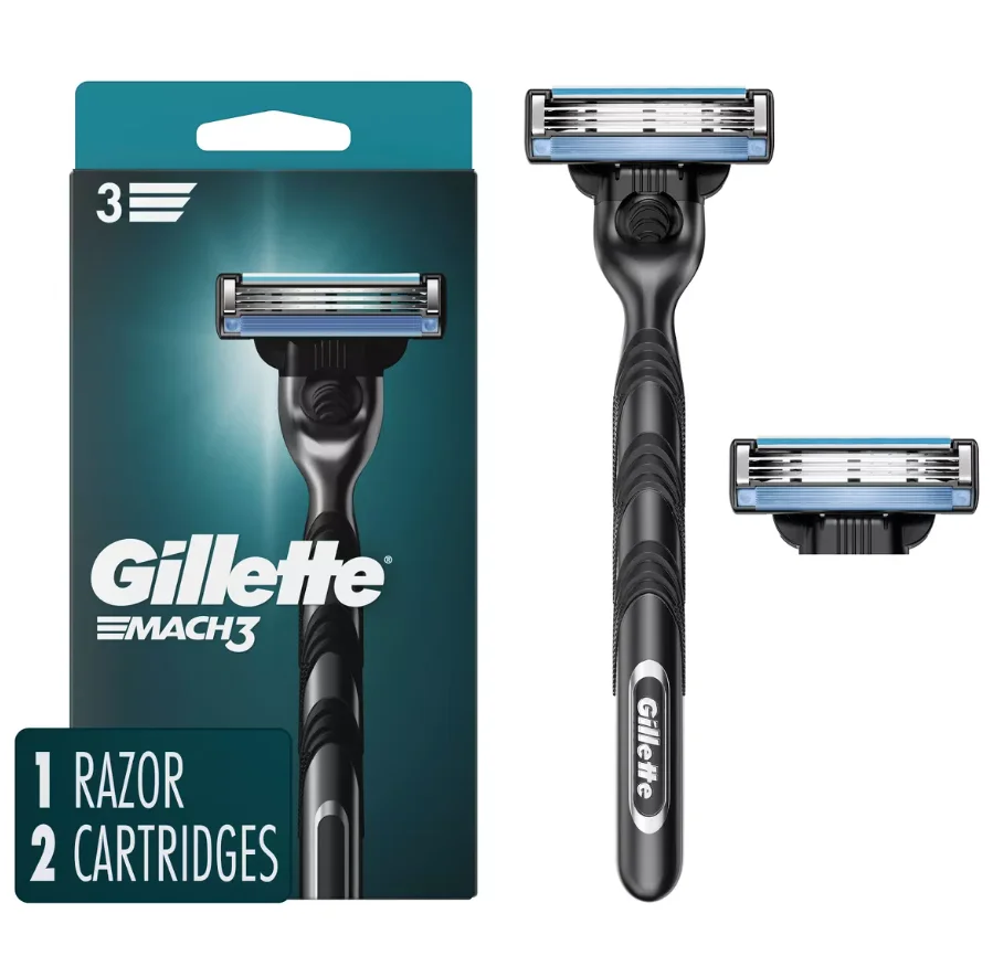 Gillette MACH 3 Turbo Razor For Men 4