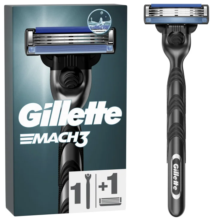 Original Gillette Mach 3 Cartridge Blades Stainless Steel Shaving Blade with Replaceable Heads Pricing