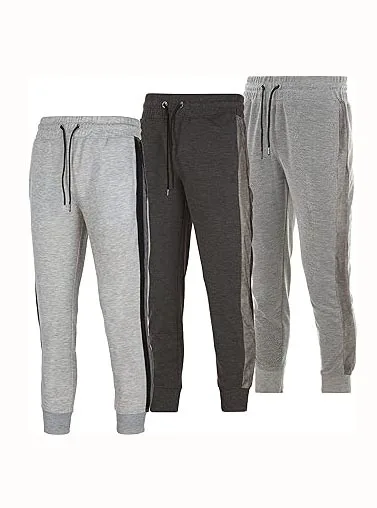 Most Selling Mens Stocklot Polyester Sweatpants with Two Side Pockets Available at Affordable Price from India