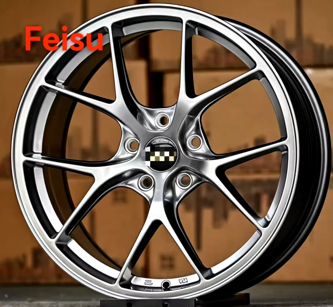 17 18 19 Inch Aluminum Passenger Car Hyper Black/ F1 Flow Forming Race Car Light Alloy Wheel Rims Rines Mags Factory