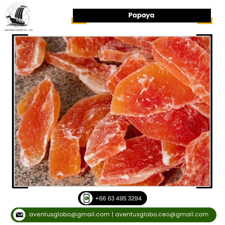 Leading Wholesale Exporter Selling New Arrival Customized Dried Fruit Papaya Dried Dehydrate Fruit Papaya for Sale