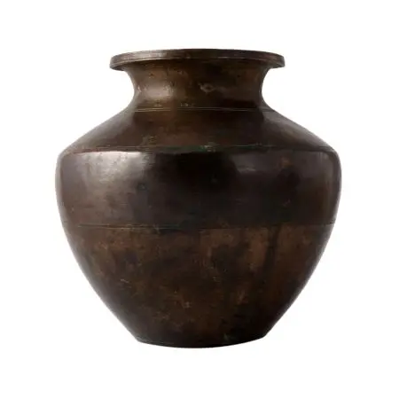 Traditional High Quality Old Hand Crafted Brass Fine Engraved Water Pot use for Storing Water or Flower Pots Home Garden Decor