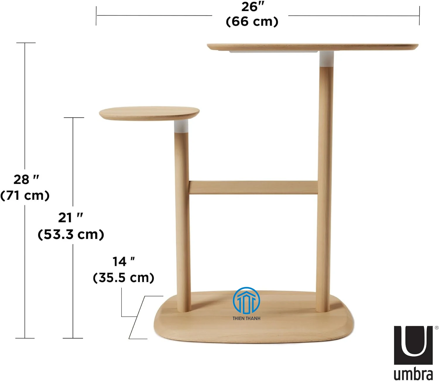 New arrival wooden furniture natural handmade modern side table for home decoration & best selling made in wholesale supplier