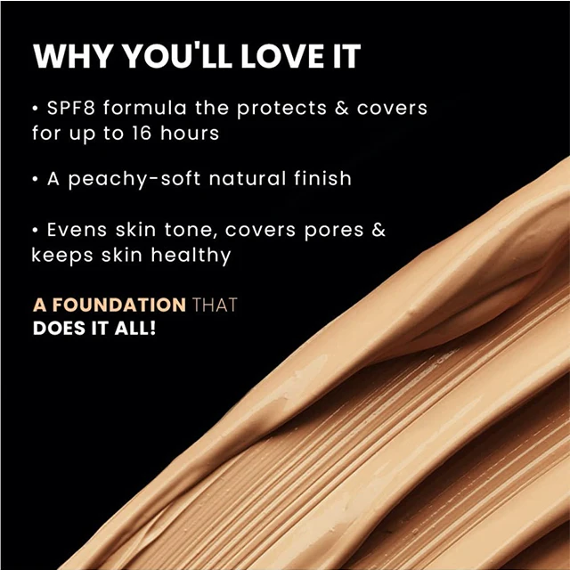 Lakme Absolute Matt Skin Natural Mousse 16h, Golden Medium 03, 25g