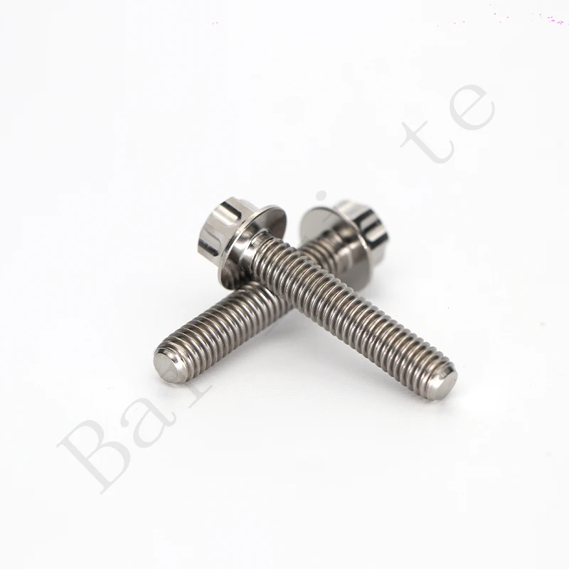 High Quality Titanium Dual Drive Bolt Race Spec Bolts for  M5 M6 M8 M10 for Race Car Electric Motorbike Bolts