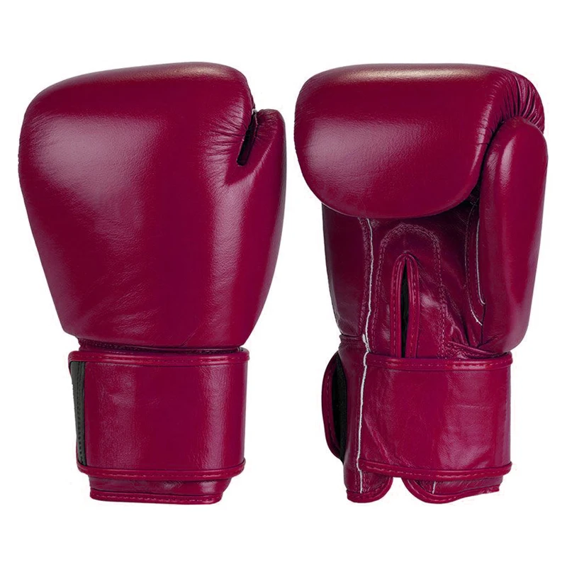 Custom Design MMA Muay Thai Mitts Laced Boxing Gloves OEM Custom Genuine leather boxing gloves