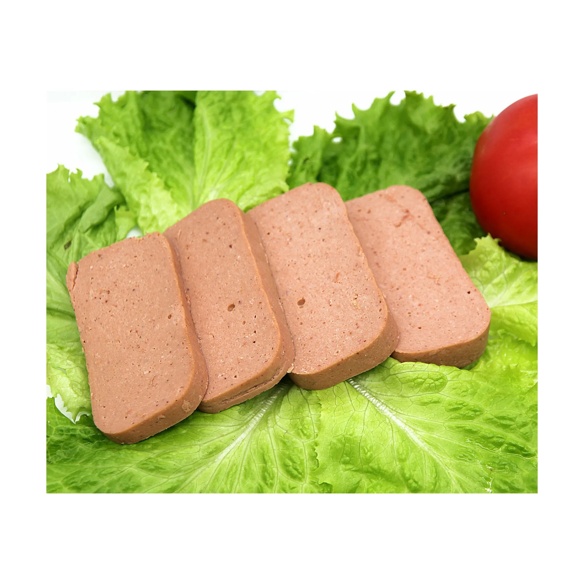 Factory private label assorted flavours beef chicken pork luncheon meat corned beef canned meat food low price