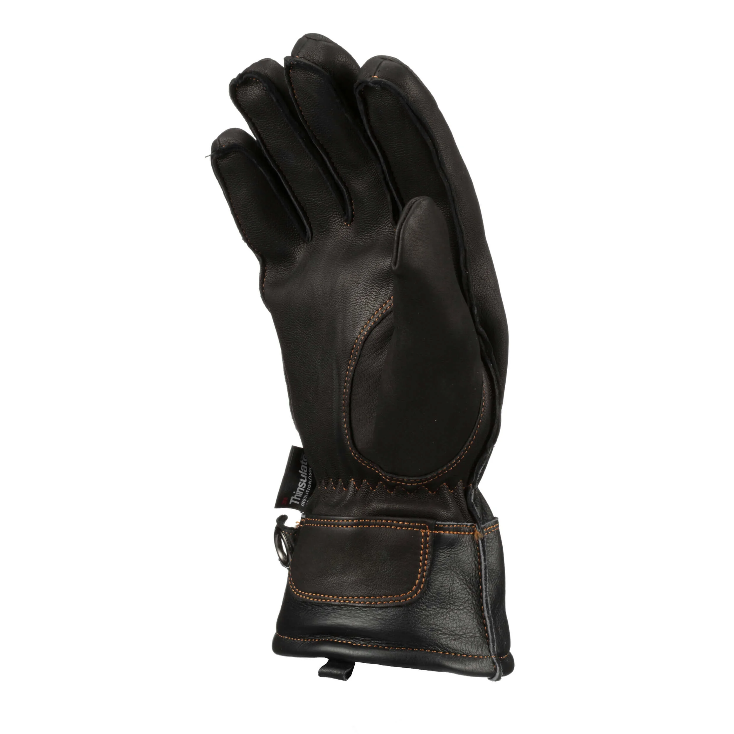 Mens Waterproof Goatskin Leather Gloves from Pakistan Insulated Leather Adjustable Work Gloves 3M Insulated Safety Work Gloves
