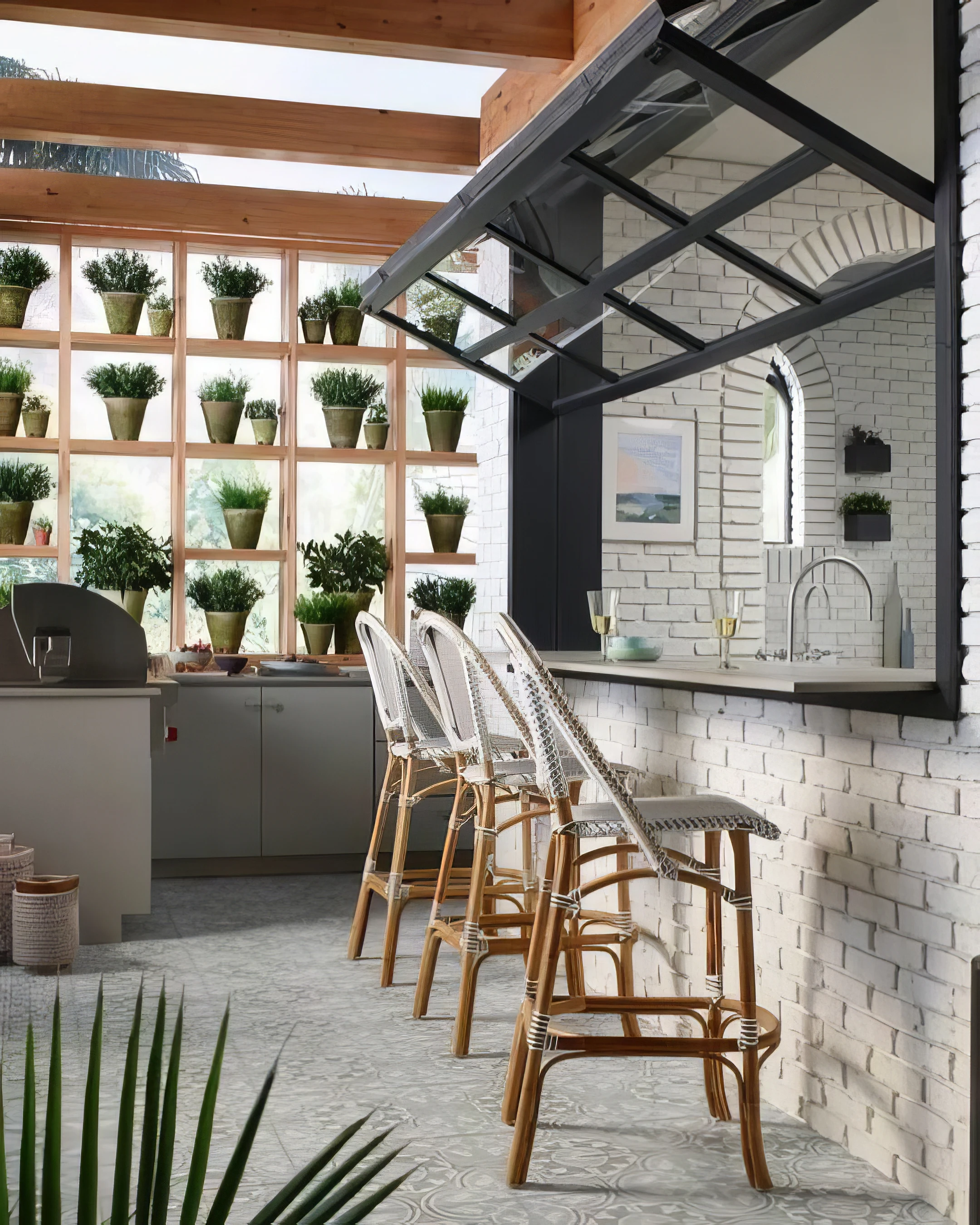 JBDhome Super Residential Window: Hot New Aluminium Black Frame Anti-mosquito System Horizontal Retractable Folding Screen