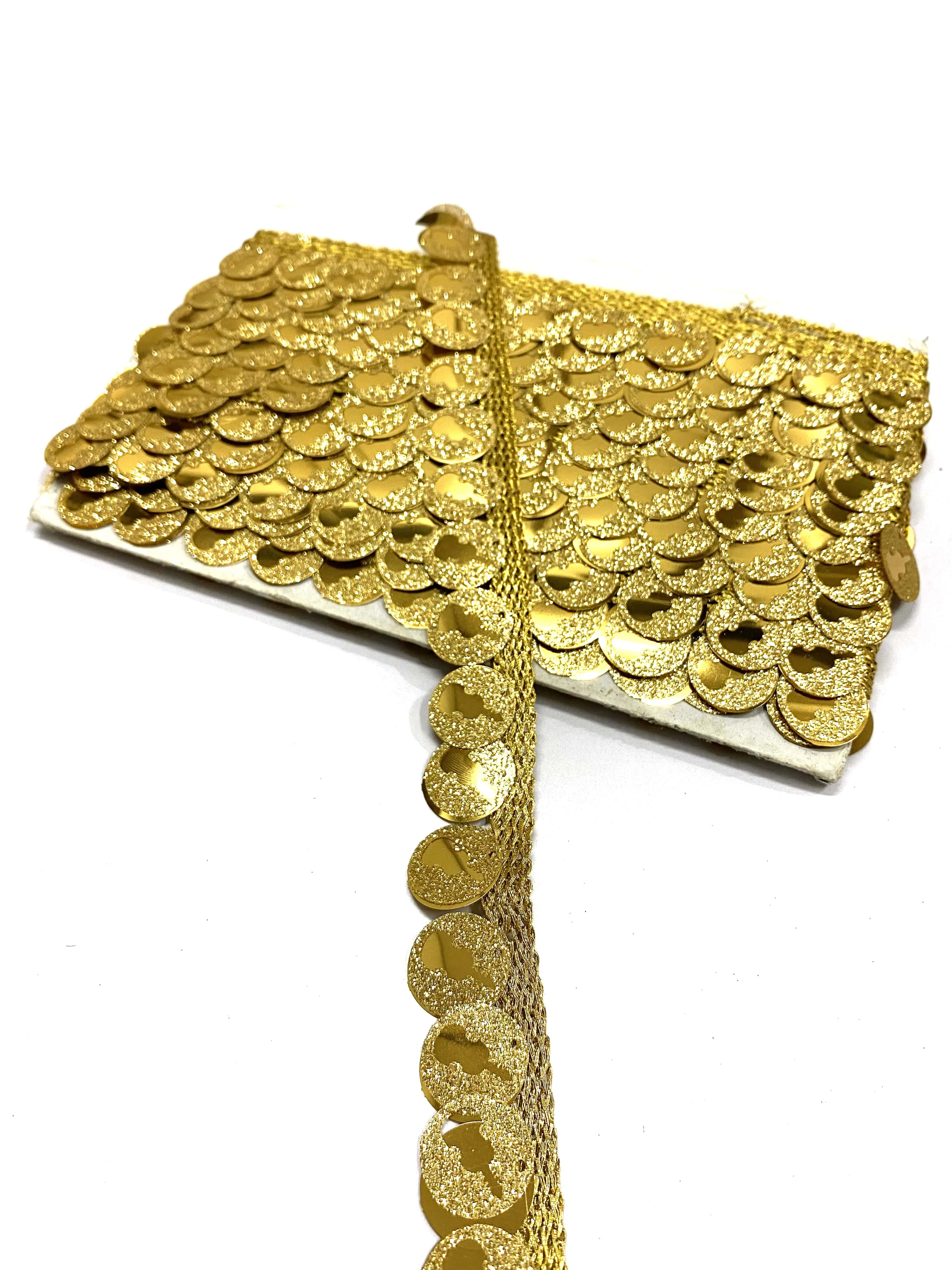 Hot Sale Sequin Lace Trim For Garments And Decorations