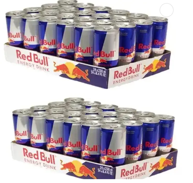 Red Bull Energy Drink 12 X 250ML Red Bull Energy Drink UK Austria Original Bul Energy Drink Red / Blue / Silver / Extra
