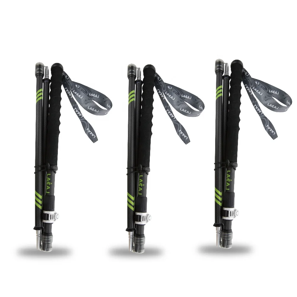 XATP Alibaba, китайский поставщик, одно касание, фиксирующие складные стойки из углеродного волокна для пеших прогулок