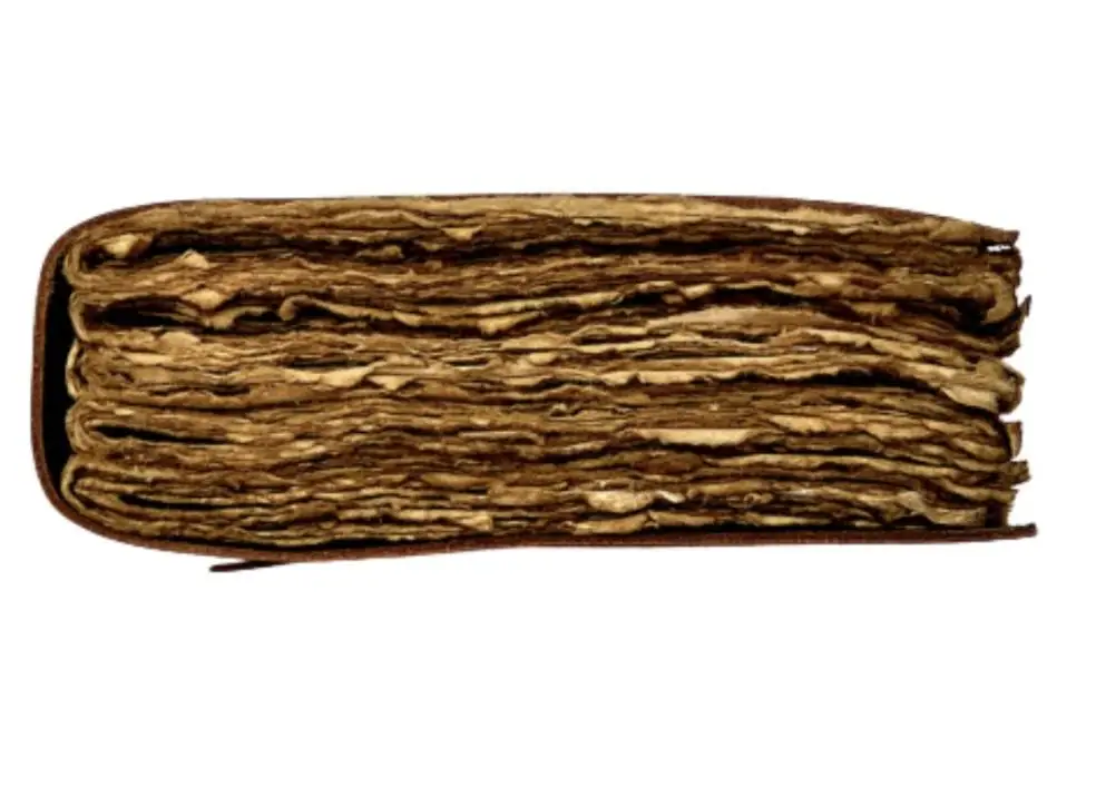 Vintage Deckle Edge Paper Leather Bound Journal A4/A6 Hardcover Business and Sketch Book for Daily Notepads Sketches Diaries