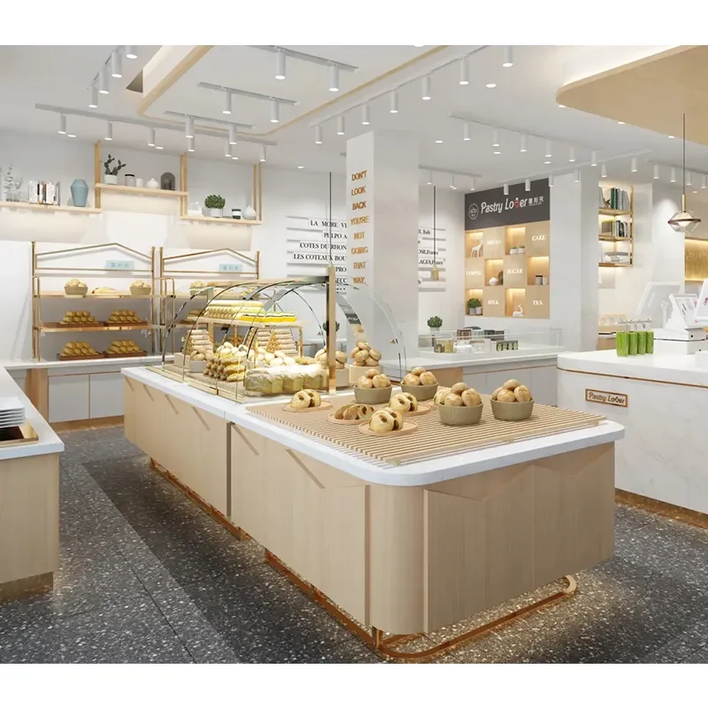Customizable Network Red Fruit Catering Bar Front Desk Coffee Tea Shop Restaurant Cash Register Counter Bakery Cake Showcases