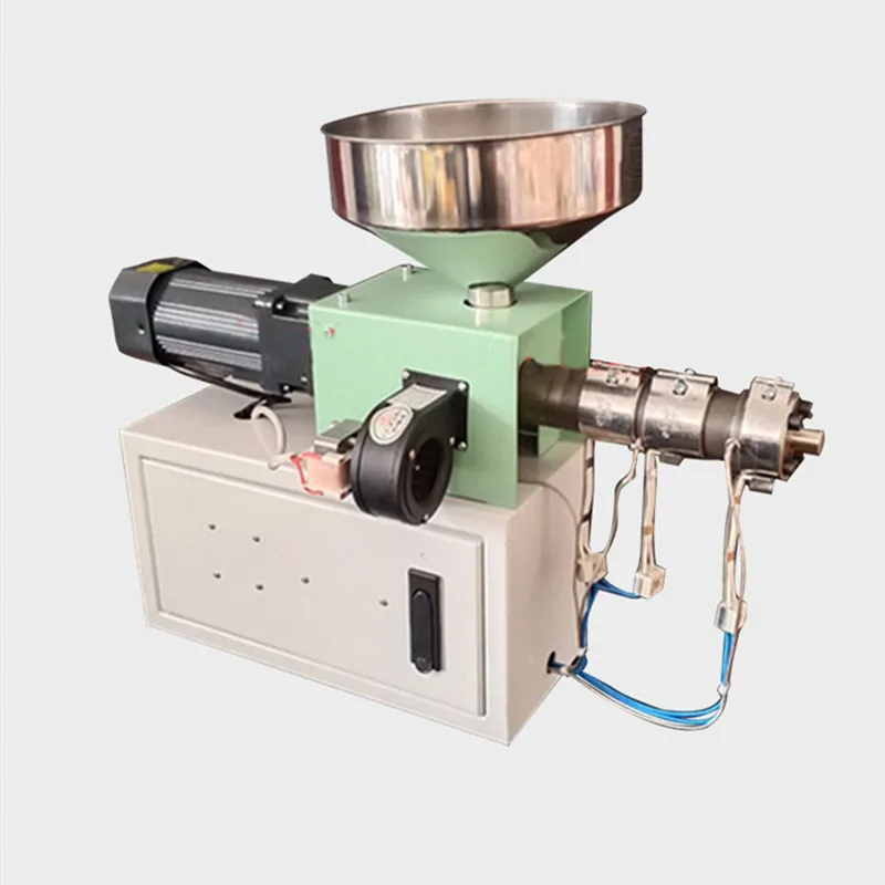 Desktop SJ35 mini plastic extruder lab tiny single solo screw extruding machine extrusora