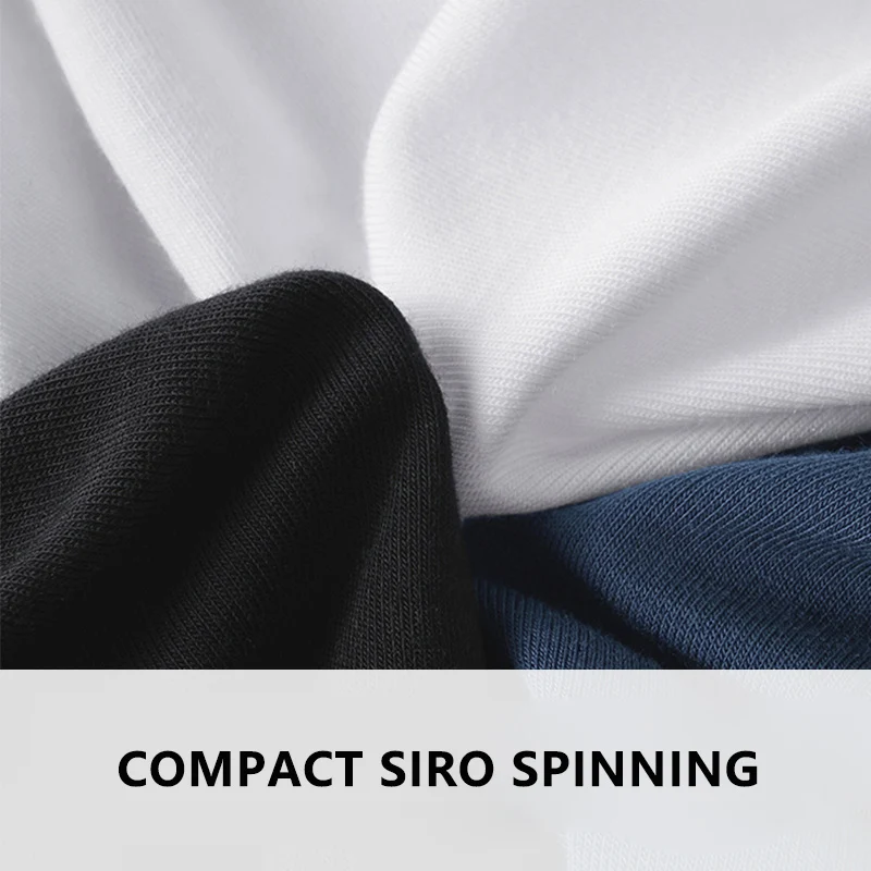 Wholesale Summer Spring Custom Logo Loose Cotton Tshirt Oversized Drop Shoulder T Shirt Blank Plain Round Neck T-Shirt For Men