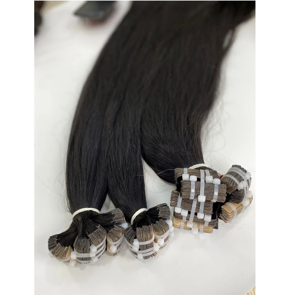 Wholesale 100% Virgin Remy Human Extention Hair Real Human Hair Tape Hair Extensions Smooth No Chemical