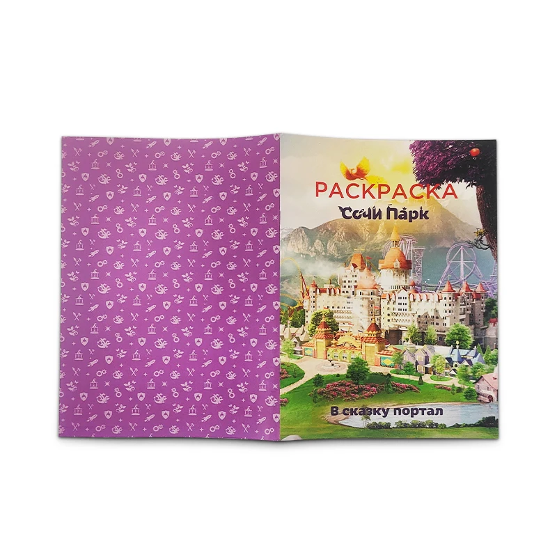 children book printing services Comic Soft Cover Picture Books Coloring and Activity Books