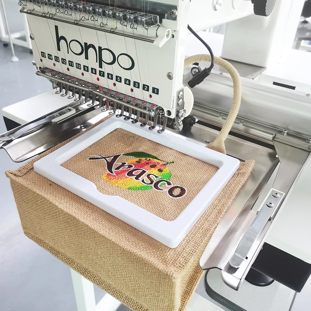 HONPO Computerized Single Head Embroidery Machine With Best Prices Industrial