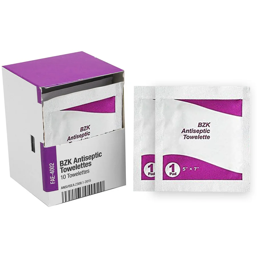 Benzalkonium Chloride Disinfecting Antiseptic Wipes