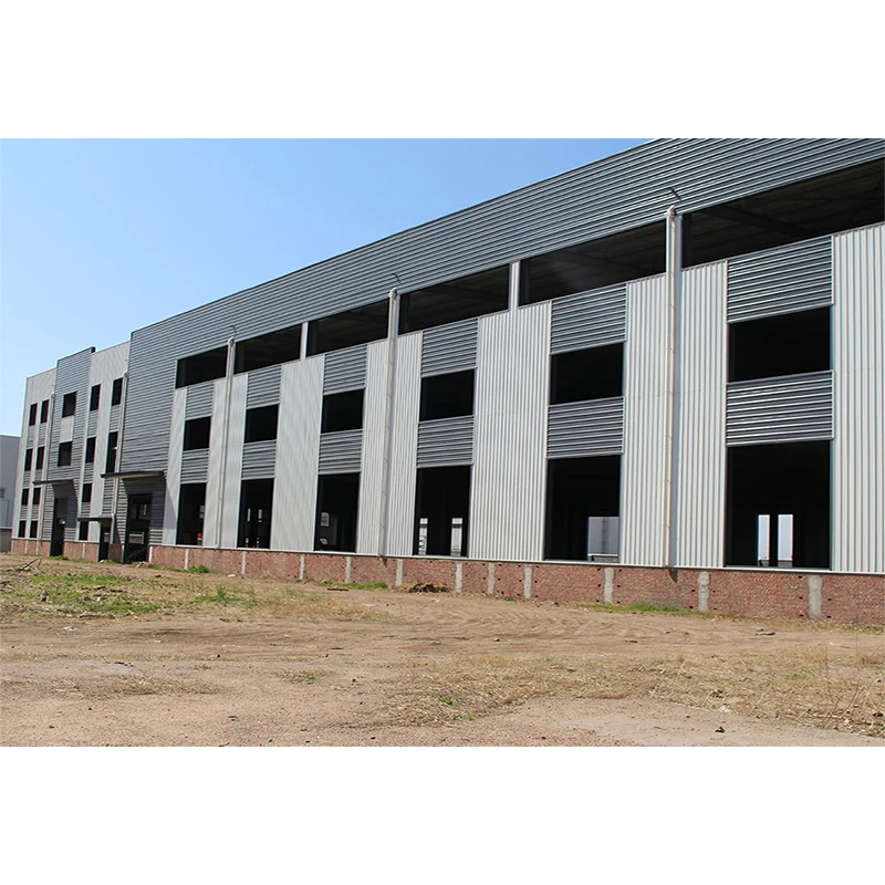 Open span gable framing pre steel structure quick install industrial warehouse for sales