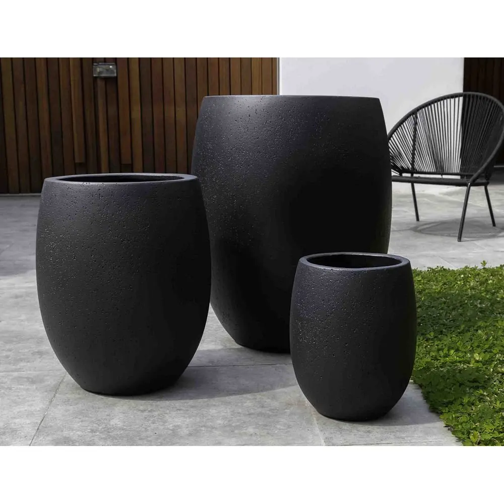 FibreGlass Flower Pots Directly From the Factory with the Big Size for gardening, hotel decoration good quality