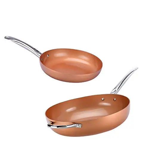 Heat Resistant Handle Frying Pan With Different Colors Omelette  or House And Hotel Breakfast Fry Pan Shiny Polished Frying Pan