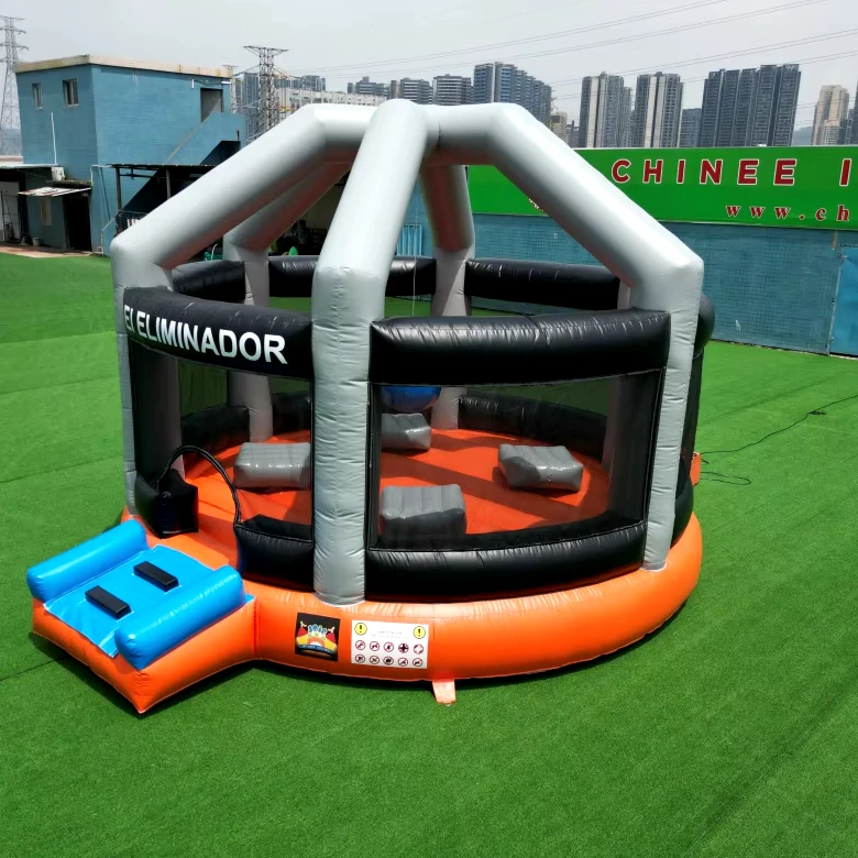 Customize Inflatable Wrecking Ball Game 4 seater Unisex Vinyl Inflatable Outdoor Activity Inflatable Wrecking Ball Game