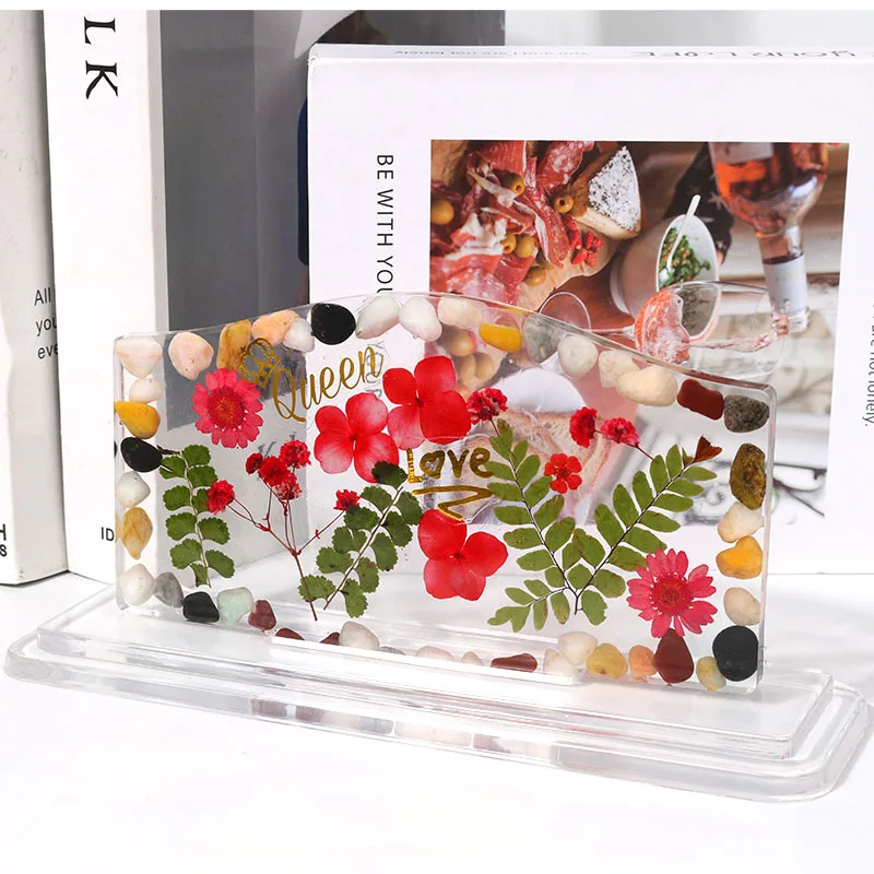 Creative diy dripping mould a variety of hotel signage silicone mould resin ornaments picture frame display card