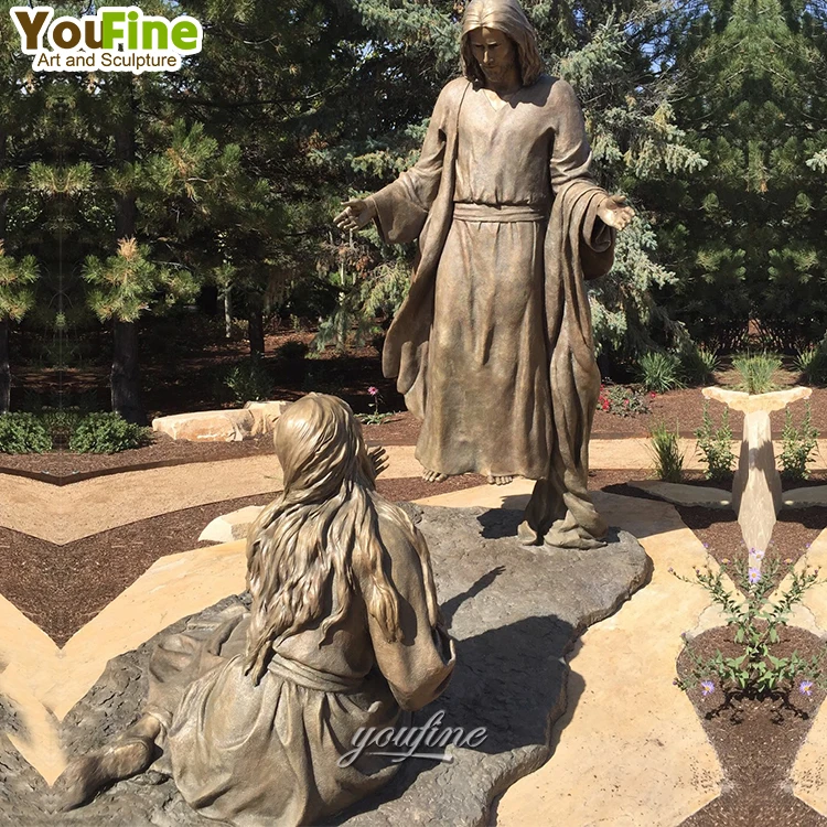 Bronze Catholic Church Religious Christ Life Size Jesus Statue For Sale