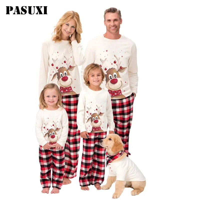 Рождественская пижама с принтом