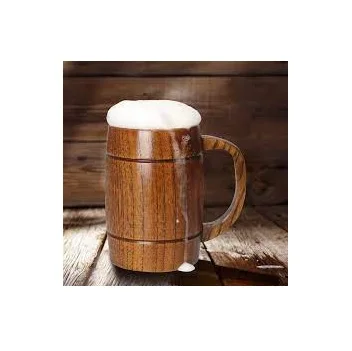 Mug logo Creative Gift Porcelain Mugs Wooden Handle Ceramic with Bamboo Lid and Spoon Office Coffee MUG best quality