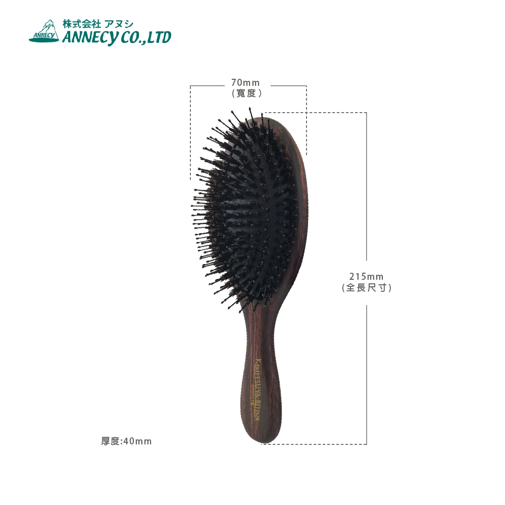 High Quality Triple-Function Nylon Comb Needle Air Cushion Comb by Annecy