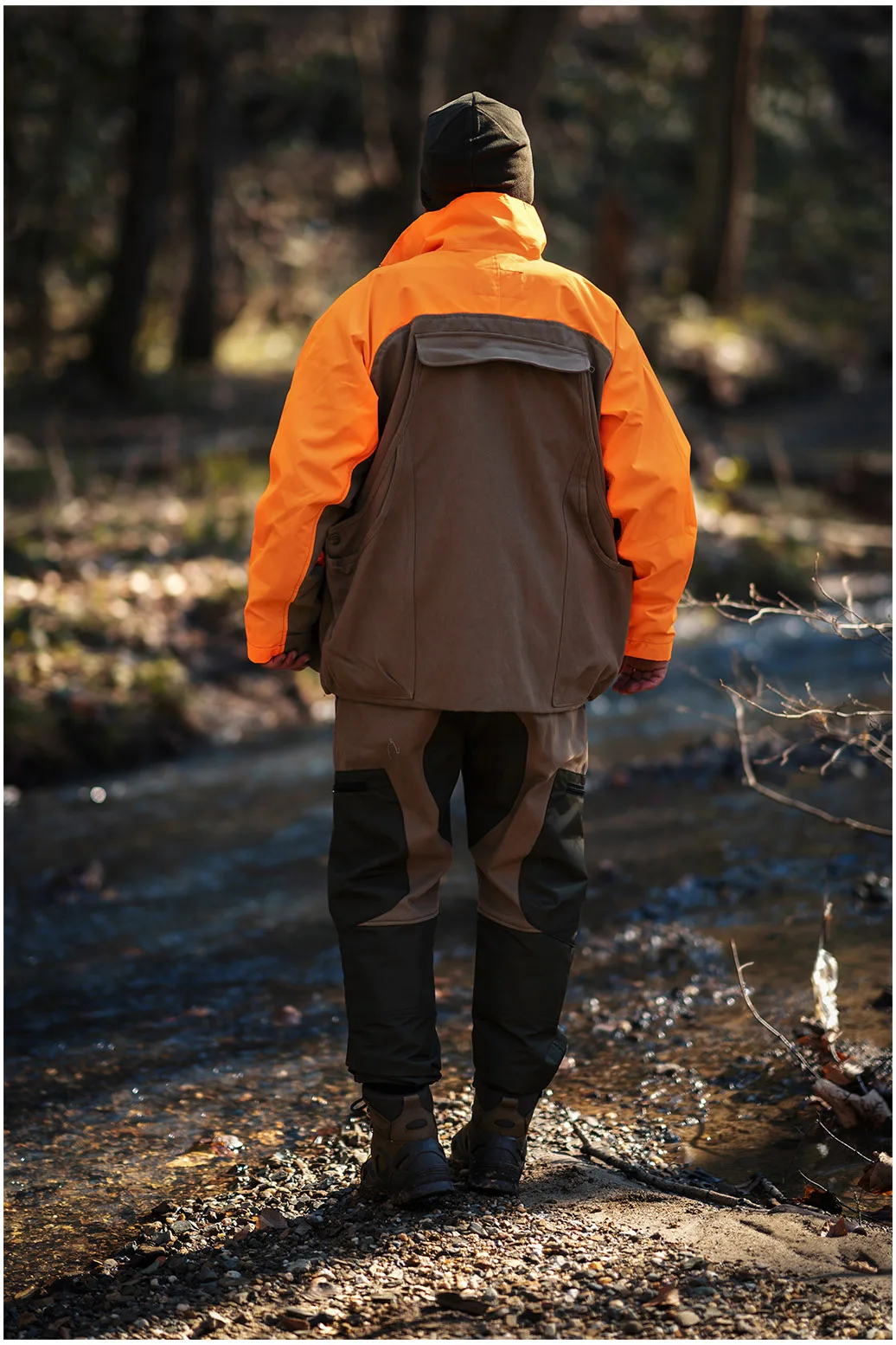 Охотничья куртка износостойкая Полиэстеровая и хлопчатобумажная ткань водонепроницаемый дышащий ПТФЭ мембрана теплоизоляция внутренний слой