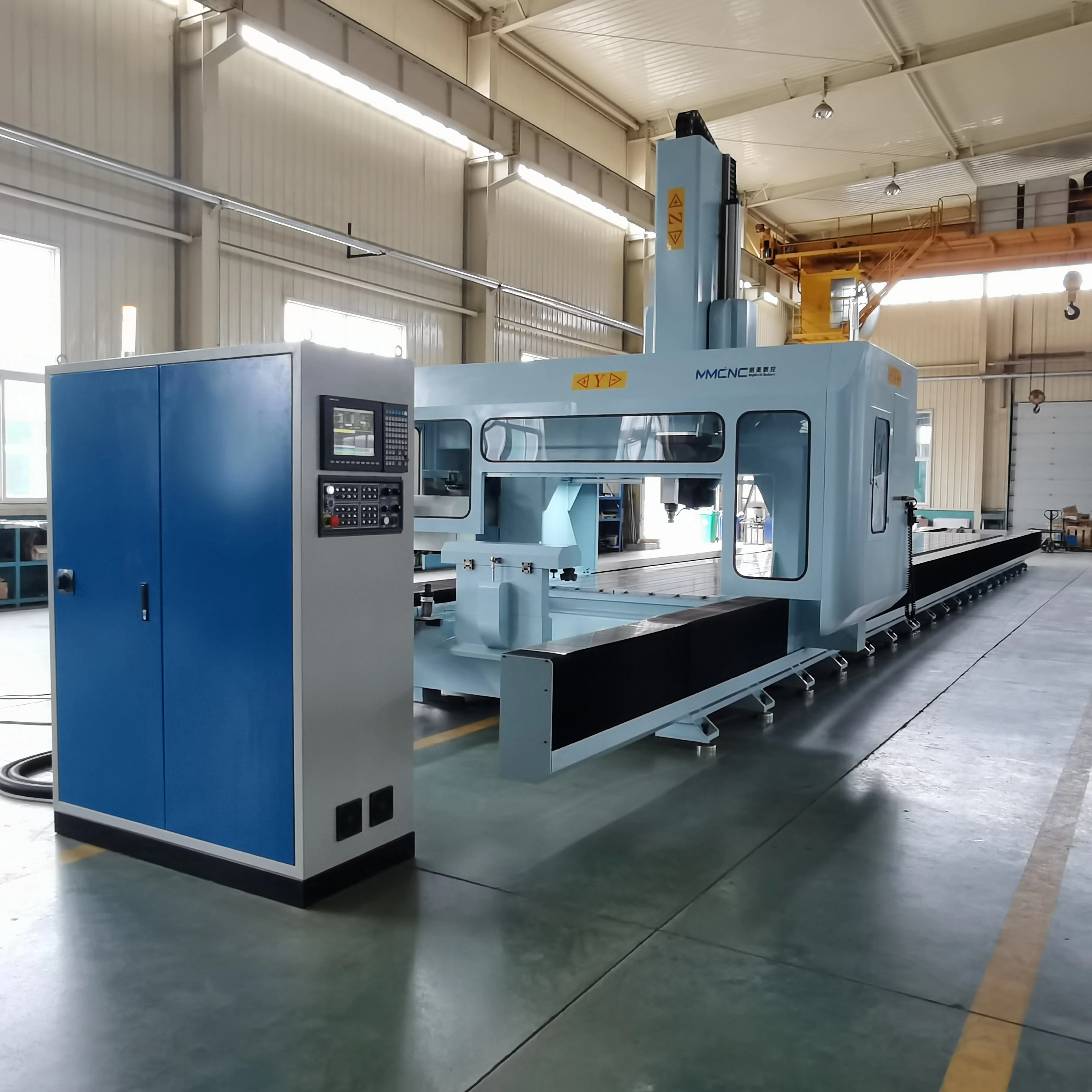 Large 5-axis machining center for aluminum alloys  Five axis Aluminum window door curtain wall Working center