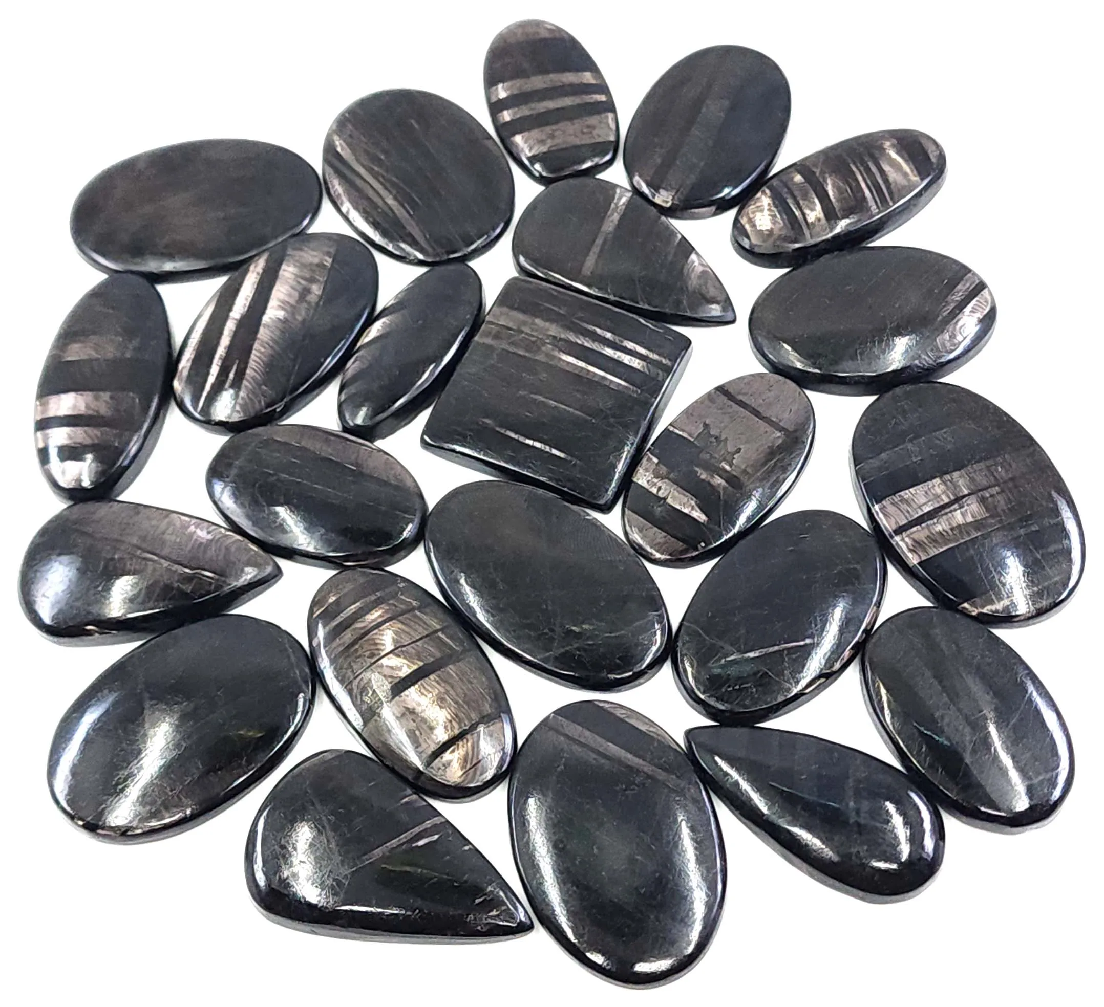 Hypersthene Gemstone Cabochon Wholesale Lot Mix Hypersthene Gemstone Cabochon Hypersthene Lot For Jewelry Pendant Making