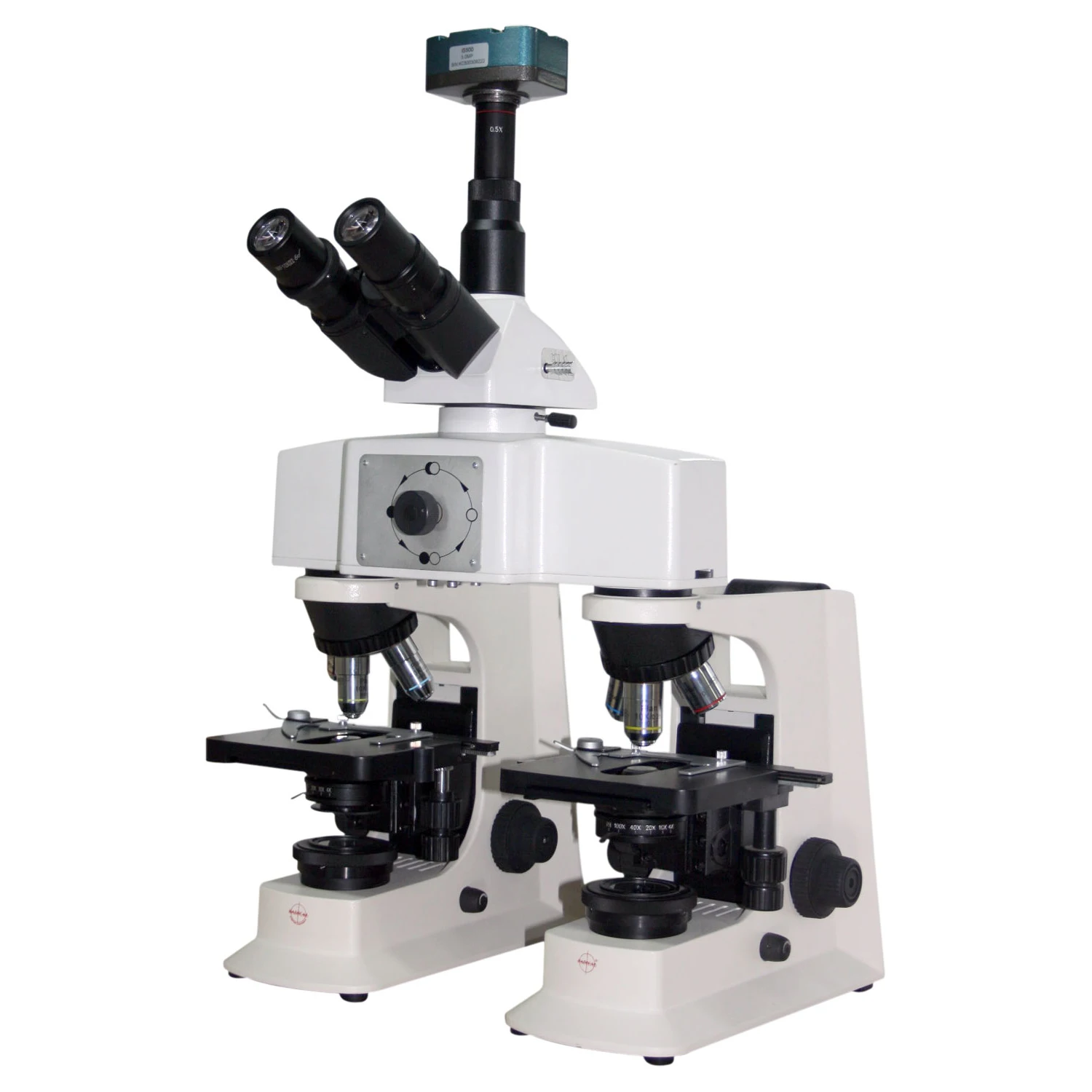 Biological Comparison Microscope RBCM-505T Trinocular Head 45 Degree Inclined Optical Microscopes Radical