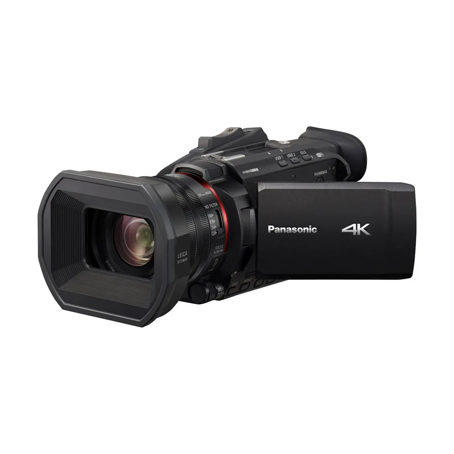 100% New HC-X1500 UHD 4K Pro Camcorder with 24x Zoom
