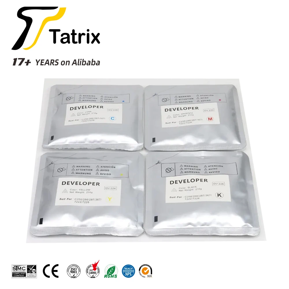 Tatrix DV226 Developer C2270 For for Konica Minolta C256 266 287 367 7222.7226