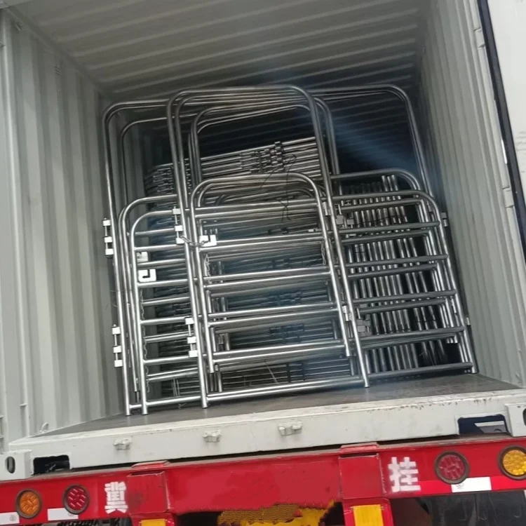 Meta Horse Cattle Sheep Pig Fence Corral Panel Galvanized Livestock Fence