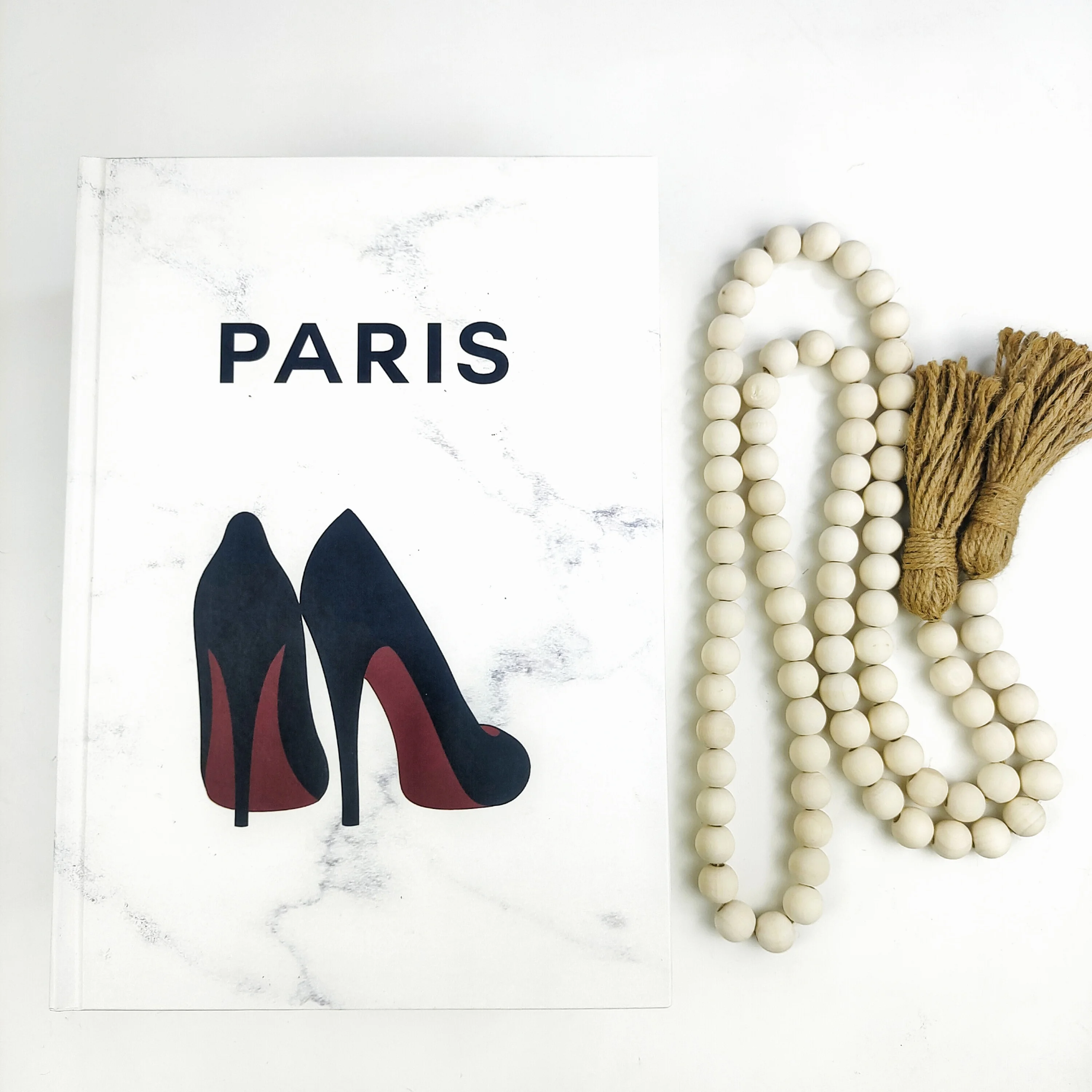 Высококачественная декоративная Книга в твердом переплете с бусинами на заказ