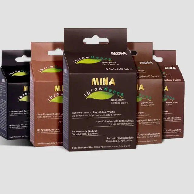 Набор для окрашивания бровей и косметики