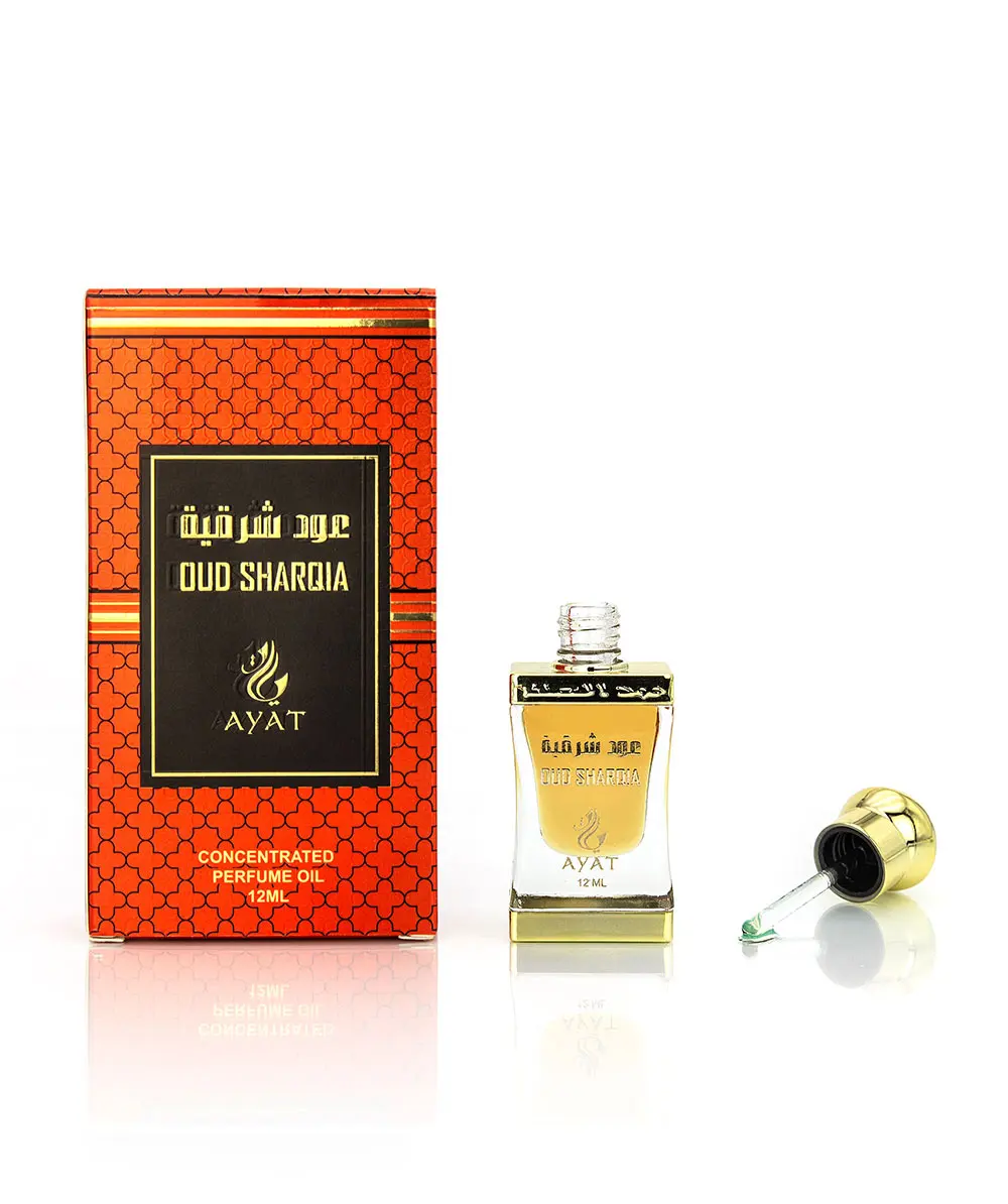 Perfume Oil OUD SHARQIA 12ML by Ayat Perfumes Arabic oil perfumes attar oud fragnances