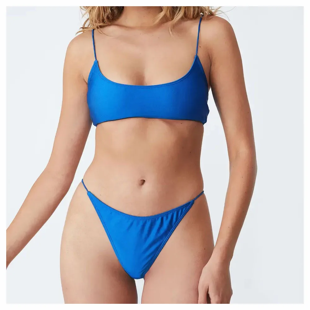 New Arrival Sublimation Printed Bikinis Woman Two Piece Fashion Wear Summer Bikini Swimsuit