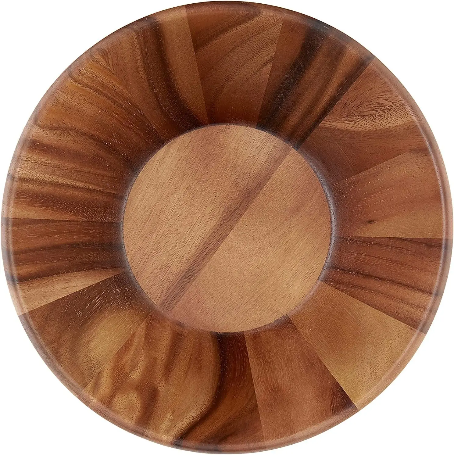 Древесная чаша для горения декоративная небольшая деревянная сервировочная из акации