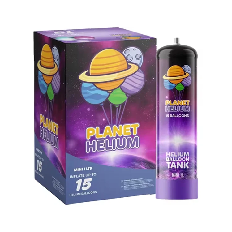 Premium-quality WWG Planet Helium Gas Cylinders Made In Europe available in 15/30/50/75 balloon size helium tanks for sale