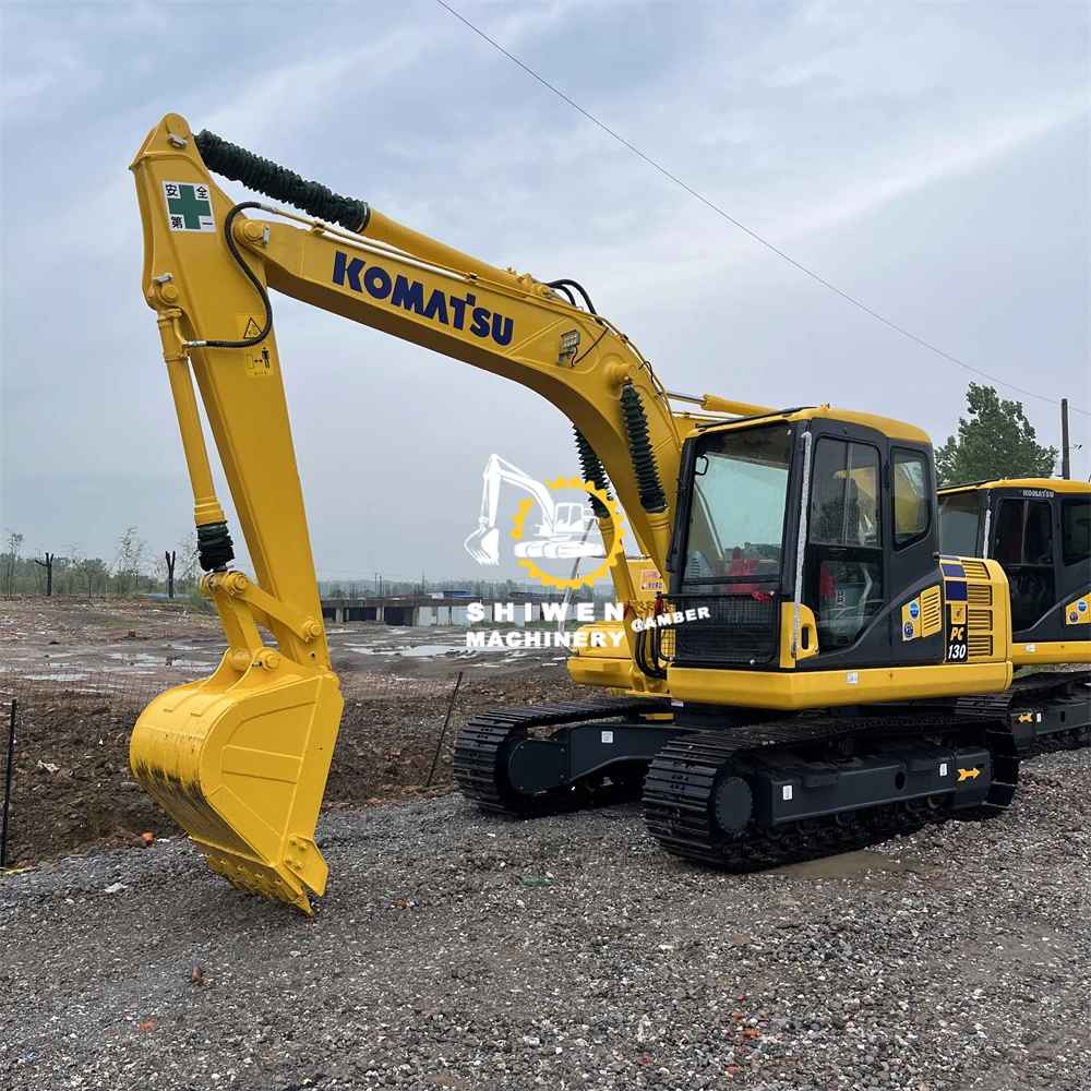 Used komatsu pc130 price for sale, second hand komatsu pc130-7 medium sized excavator for mining, 13 ton komatsu excavator