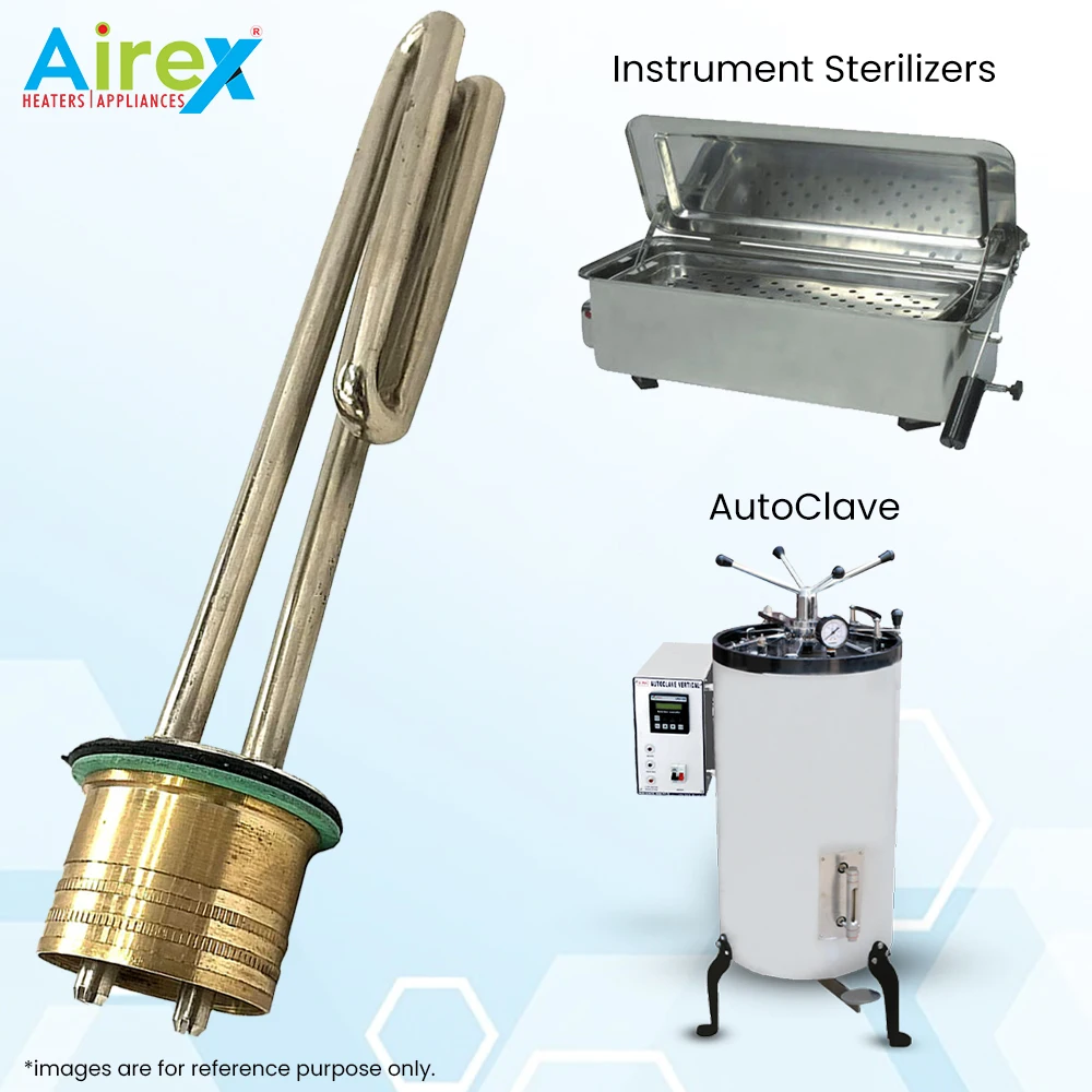 Airex Sterilizer Heating Element Auto Clave Water Boiler Heating Element Water Heater Element (2000 Watt)